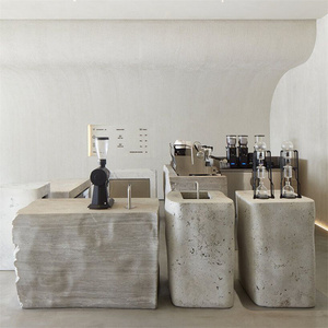 Newstar Dalle de travertin en <span class=keywords><strong>marbre</strong></span> Réception personnalisée Comptoir de <span class=keywords><strong>cuisine</strong></span> Carrelage de sol Barre de travertin - Product Image 2