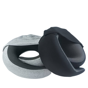 Vente Flash Prix Usine Logo Personnalisé OEM ODM <span class=keywords><strong>Oreiller</strong></span> <span class=keywords><strong>de</strong></span> Voyage en Mousse à Mémoire <span class=keywords><strong>de</strong></span> <span class=keywords><strong>Forme</strong></span> avec Capuche pour Avion et Bureau LOGO Personnalisé - Product Image 6