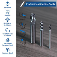 Fraises à bout en carbure OEM/ODM, haute précision, haute dureté, finition fine, précision de coupe, outils de coupe en tungstène, fraises pour routeur CNC
