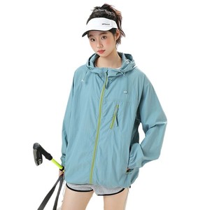 Chaqueta con Capucha de Seda Láctea UPF50+ para Montañismo al Aire Libre, Ligera, Transpirable y con Protección UV para Pesca y Camping - Product Image 5