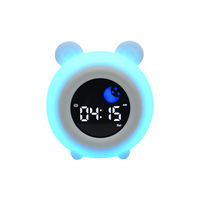 Offres Spéciales sommeil formation horloge enfants réveil lumière réveil avec soleil étoile son Machine veilleuses gradateur horloge pour cadeaux