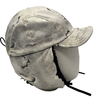 Gorro de felpa de aviador de caza y pesca impermeable de nailon cálido para invierno para hombres y mujeres con orejeras de piel para fiestas deportivas al aire libre