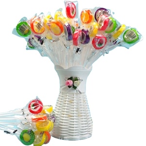 Piruletas de Caramelo Duro con Sabor a Fruta, Dulces Decorativos en Palo, en Oferta - Product Image 4