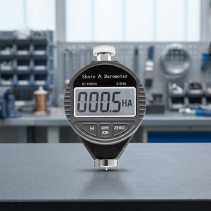 Duromètre numérique FERVI Shore A avec plage de mesure de 0 à 100 A et batterie CR2032 - Product Image 2