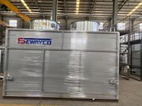 Condenseur évaporatif de prix usine HTFS-2800 pour la réfrigération de rejet de chaleur et l'équipement d'échange thermique