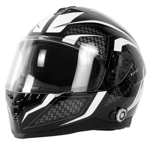 Freedconn BM22 Full Face Motorcycle Helmet Wireless 1000M 6 Riders Group Intercom Helmet with FM Radio