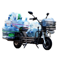 Vélo cargo électrique robuste avec capacité de charge de 100kg et batterie longue portée pour les motos de livraison et de tourisme