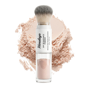 Polvere Solare Colorata <span class=keywords><strong>SPF30</strong></span> con Etichetta Privata, Pennello Incorporato, Niacinamide, Effetto Opacizzante e Illuminante per Viso e Cuoio Capelluto - Product Image 2