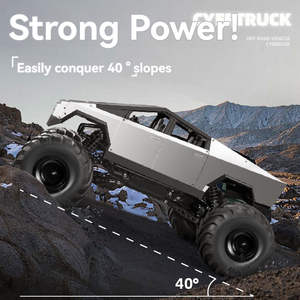 2024 <span class=keywords><strong>RC</strong></span> 1:8 Điều Khiển Từ Xa Mô Hình Xe Bốn Bánh Ổ Đĩa Tốc Độ Cao Off-Road Xe T Cyberpickup Hợp Kim Cậu Bé Bigfoot Racing <span class=keywords><strong>RC</strong></span> Đồ Chơi - Product Image 4