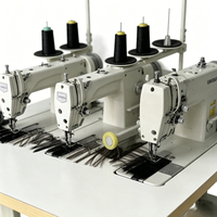 Machine à coudre industrielle UNIQUE UN-872JF pour la fabrication de mèches de cheveux, machine professionnelle à grande vitesse pour la confection de perruques