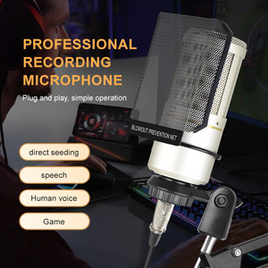 48V Mini pháo kép dòng ngưng Tai nghe micro khử tiếng ồn zx320 ghi âm trực tiếp bộ Thẻ âm thanh có dây - Product Image 4