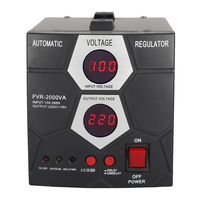 Honle AVR ASR affichage numérique monophasé automatique stabilisateur de tension 220V maison générateur régulateur 220V sortie AC/DC SVC