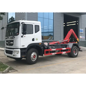 Camion à benne basculante de haute qualité de 10 à 15 tonnes, camion de transfert de conteneurs à déchets mobiles, camions de collecte des ordures - Product Image 3