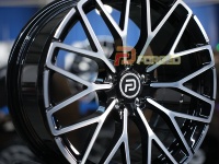 Aleación forjada negra personalizada 5x114,3 5x130 5x112 Ruedas 15 18 24 26 Pulgadas Llanta de ruedas de coche para Maserati de lujo