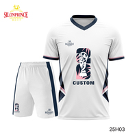 Ensemble de maillots de football Haisay, tenue d'entraînement à manches courtes pour équipe, vêtements de sport, maillot de football à séchage rapide
