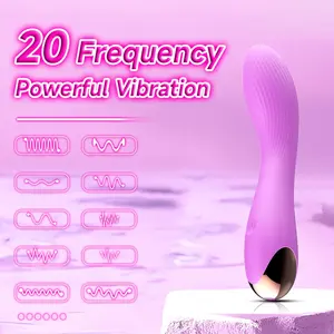 Leistungs starker 10-Modus-Elektromassagegerät Wiederauf ladbarer G-Punkt-Vibrations stab für Erwachsene Neuheit Sexspielzeug für Sie - Product Image 2