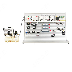 Kit de base d'électropneumatique, équipement didactique pour la formation professionnelle en laboratoire - Product Image 1