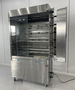 <span class=keywords><strong>Girarrosto</strong></span> Commerciale a Gas CHUANGYU per 60 Polli <span class=keywords><strong>Forno</strong></span> Girevole per Polli allo Spiedo - Product Image 3