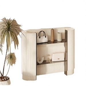 <span class=keywords><strong>Table</strong></span> de réception commerciale pliable portable, en <span class=keywords><strong>bois</strong></span> minimaliste, mobile, pour événements, bureau, boutique, maison, bar, centre commercial - Product Image 3