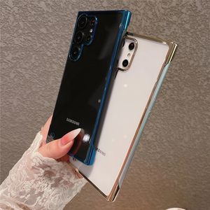 <span class=keywords><strong>เคส</strong></span>โทรศัพท์ไร้กรอบแบบบางสำหรับ <span class=keywords><strong>Samsung</strong></span> Galaxy S23 S22พิเศษบวก S21 <span class=keywords><strong>FE</strong></span> <span class=keywords><strong>S20</strong></span> Note 20 <span class=keywords><strong>5G</strong></span> ฝาครอบพลาสติกใสขอบชุบ - Product Image 4