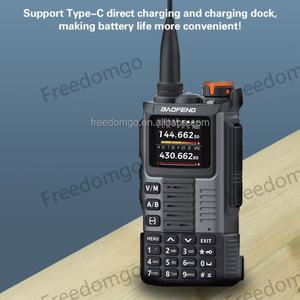 Nuevo Radio Profesional Bao Feng BF-K67PRO 640 Canales VHF/UHF 5W IPX-1 con Linterna Tipo-C, Walkie-Talkie de 2 Vías y 6 Bandas, Banda Aérea - Product Image 2