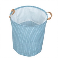 Grand panier à linge écologique et durable, imperméable, en coton et lin, avec cordon de serrage, design moderne pour placard
