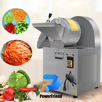 Nueva Máquina Cortadora de Verduras Eléctrica de Acero Inoxidable de 1500W, Cortadora Automática de Piña, Zanahoria, Patata, Cebolla, Repollo y Frutas, 220V