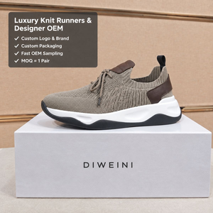 Chaussures de luxe pour hommes et femmes, de haute qualité, couleur beige sable, kaki, chaussures de marche, baskets à semelle plate, nouvelles. - Product Image 1