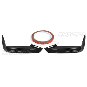 Par de embellecedores laterales delanteros para parachoques con cubierta de marco de luz antiniebla para BMW F30 F31 M Sport 2012-2019, cejas para faros antiniebla - Product Image 2
