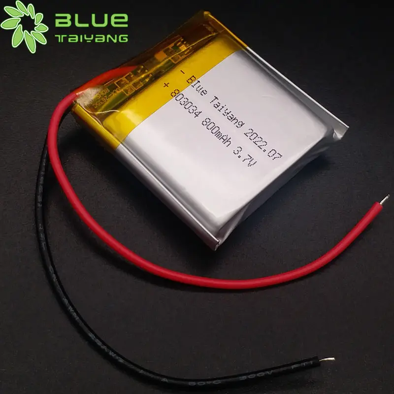 Baterai litium audio Mini lampu malam sensor tubuh manusia lampu 803034 800mah 3.7V baterai li-polimer