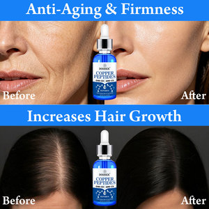 Siero per la Crescita dei Capelli con GHK-CU e AHK-CU a Marchio Privato, Olio Essenziale di <span class=keywords><strong>Niacinamide</strong></span>, Trattamento Anticaduta per il Cuoio Capelluto - Product Image 5