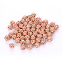 Produits chauds Bracelet complet en diamant perlé à la main avec perles en vrac et accessoires de strass boule de diamant séparés