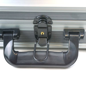 Accesorios de Casino Texas Hold'em Maleta gruesa personalizada 200 300 500K casino <span class=keywords><strong>poker</strong></span> Chip Caja de almacenamiento Casino token carrycase - Product Image 4