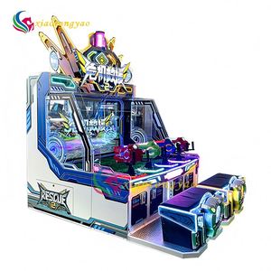 Machine de jeu d'arcade de tir à l'eau pour enfants à 4 joueurs, à monnayeur, avec structure métallique, pour centres de jeux - Product Image 6