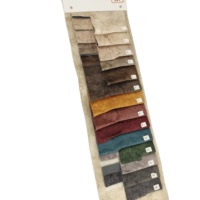 Haute qualité et protection de l'environnement 100% polyester maison textile lit rideau canapé Mosha velours tissu