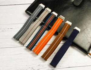 Bracelet de montre Marine French Force DNC de haute qualité Bracelet de montre Parachute élastique extensible 20mm 22mm - Product Image 4