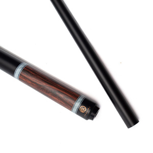 Taco de billar de fibra de carbono curado de 12.4mm con peso ajustable y diseño de veta de madera - Product Image 3