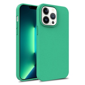 เคสโทรศัพท์กันกระแทกสีด้านสา<span class=keywords><strong>ม</strong></span>ารถย่อยสลายได้,สำหรับ <span class=keywords><strong>iPhone</strong></span> 14 12 13 11 Pro Max Mini <span class=keywords><strong>XS</strong></span> ฝาปิดทำจากฟางข้าวสาลีเป็นมิตรกับสิ่งแวดล้อ<span class=keywords><strong>ม</strong></span> - Product Image 1