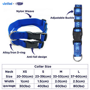 Collar con Logotipo y <span class=keywords><strong>Color</strong></span> Personalizados, Diseño Simple con Hebilla de Liberación Rápida, Collar con Nombre de Marca, Collar Reflectante a <span class=keywords><strong>Color</strong></span> - Product Image 4