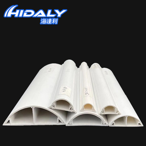 Cubierta de Conducto Eléctrico para Piso, Material para Cableado en el Sudeste Asiático, Conducto de Piso en Arco de 25X10, Canalización de Plástico Ignífuga de PVC, CE.ROHS <span class=keywords><strong>RCT</strong></span> - Product Image 4