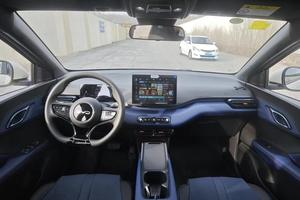 รถยนต์ BYD Seagull 2025 รุ่น Smart Driving Edition ระยะทางวิ่ง 305 กม. รุ่น Vatality Edition 5 ประตู 4 ที่นั่ง แฮทช์แบ็ก พลังงานไฟฟ้าล้วน สีขาว Seagull บนพื้นสีน้ำเงิน - Product Image 3