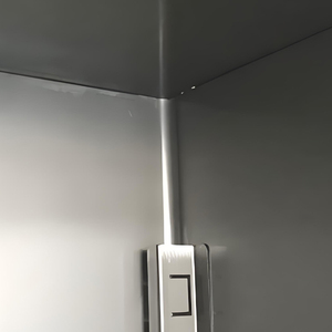 Refrigerador Pequeño de Pared para el Hogar, con Puerta de Vidrio, Enfriador con Ventilador y Refrigeración por Aire, Exhibidor Refrigerado - Product Image 3