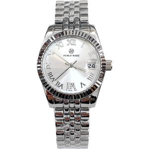Montre en acier pour femmes de haute qualité OEM ODM, étanche, calendrier, affaires, montre de luxe personnalisée, cadran de montre étanche - Product Image 2