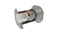Compteur d'eau électromagnétique sans fil à faible profil, alimenté par batterie, avec alarme d'humidité interne IP68 pour réseau de canalisations