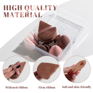 Juego de Esponjas de Maquillaje Pretty Blender al por Mayor, Esponja de Maquillaje Suave en Forma de Huevo con Herramienta de Etiquetado para Maquillaje Facial - Product Image 2