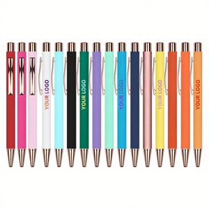Stylo de luxe personnalisable en métal haut de gamme pour signature, souvenir d'entreprise - Product Image 1