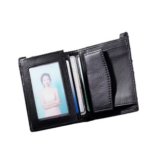 กระเป๋าสตางค์หนังแท้สำหรับผู้ชาย ช่องใส่บัตรหลายช่อง กระเป๋าใส่เหรียญป้องกันการโจรกรรม ใช้ได้ทุกวัน ฤดูใบไม้ผลิ 2025 - Product Image 2