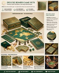 Custom Board Game Manufacturer Durable Paper Printed Custom Educational Board Games <strong>Set</strong> for Kids Family - Product Image 3