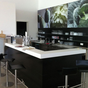 Quầy <span class=keywords><strong>Bar</strong></span> Led Mờ Kích Thước Và Màu Sắc Tùy Chỉnh Với Thiết Kế Hoa Văn - Product Image 3