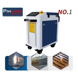 JPT MAX 휴대용 공기 냉각 레이저 청소기 100W ~ 500W 녹 제거 펄스 청소 기계 가격 금속 표면 청소
